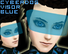 Cyberdog Visor - Blue