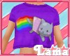 ℒ| Rainbow Cat Crop