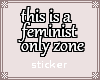 [xut] feminist only