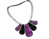 Staci Necklace - Purple