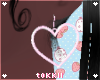 T|Heart Earrings Pinku