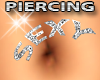 Sexy Word Belly Piercing