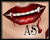 [AS] Lip BloodDrip-Left