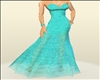 Turquoise Evening Gown