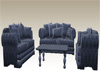 *CD* Blue Couch Set