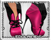 E~ Fur Shoes Pink