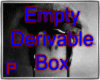 |P| Empty Derivable Box