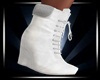 (CZ) Boots White