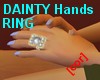 [cor] Dainty Hand Ring