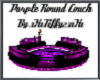PURPLE Round couch