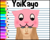 YK|Kawaii Pink Neko Hat