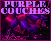 Purple chilling Couches