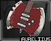 Axe Guitar Red