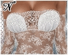 Lace White Dress