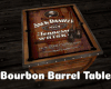 *Bourbon Barrel Table