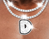 Necklace Letter D Male 2