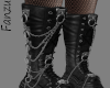 gothic chained boots