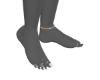 Q - PRETTY WHITE TOES
