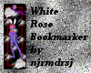 White Rose Bookmarker