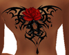 Gothic Flower Tattoo (M)