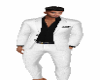 cameron blk white suit
