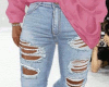 Ripped Skiny Jeans