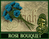Rose Bouquet Teal