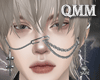 QM*face chain+earring(M)