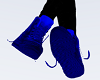 Blue Holographic Shoes