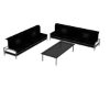A^ Couch With Table Mesh