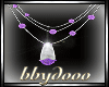 Purple & Silver Necklace