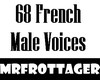 68 French Male Voices