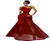 XXL Red Evening Gown