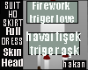 Firework triger love