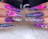 Kandi Vday nails