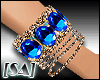 [SA] Blue Gem Bracelet R