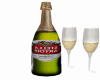 Champagne + glasses