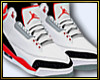 SC x Jordan 3 Fire Red