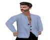 t7 V-shirt Men's Blue