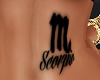 Scorpio Tummy Tattoo