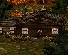 Fall log cabin