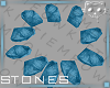 Stones Blue 1a Ⓚ