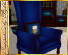 I~Owl Accent Chair*Blue