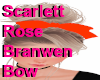 Scarlett Orange Bow