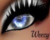 W } Watery blue eyes