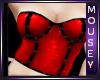 *M* Dolly Corset Red