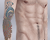 D| Peacock Arm Tattoo