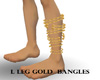 L Leg Gold Bangles