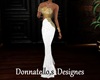 white gayla gown