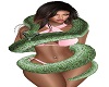 Green Body Snake